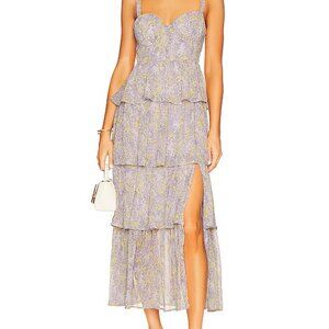 ASTR the Label - Midsummer Dress - Lavender Floral (size XS)